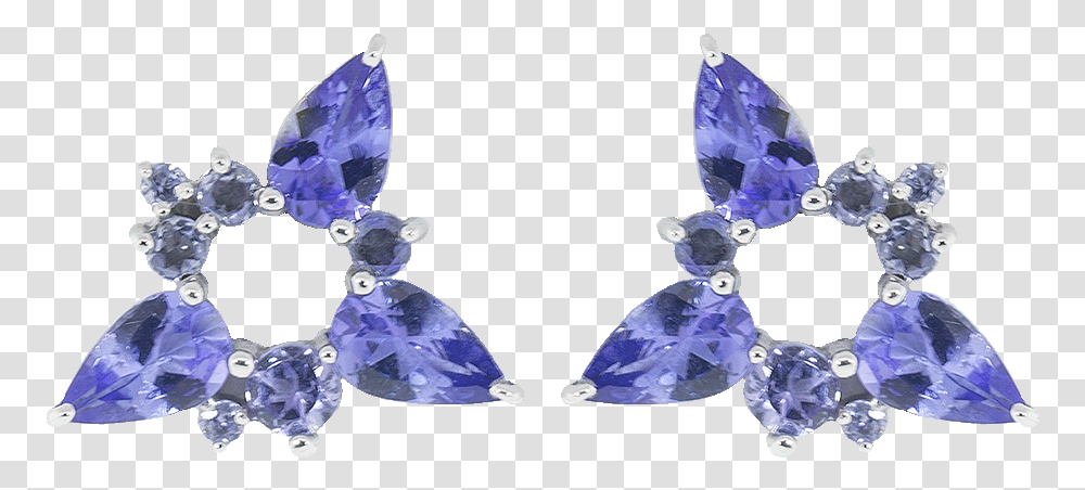 Earrings, Sapphire, Gemstone, Jewelry, Accessories Transparent Png