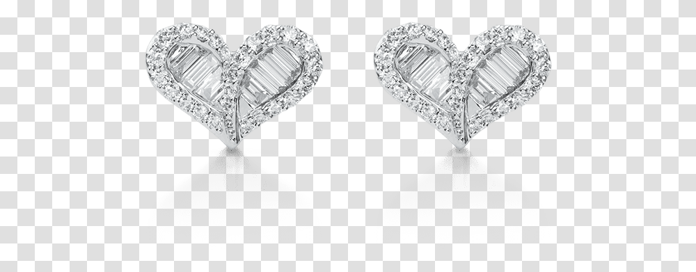 Earrings Tered Heart Shape Diamond Stud Earrings, Gemstone, Jewelry, Accessories, Accessory Transparent Png
