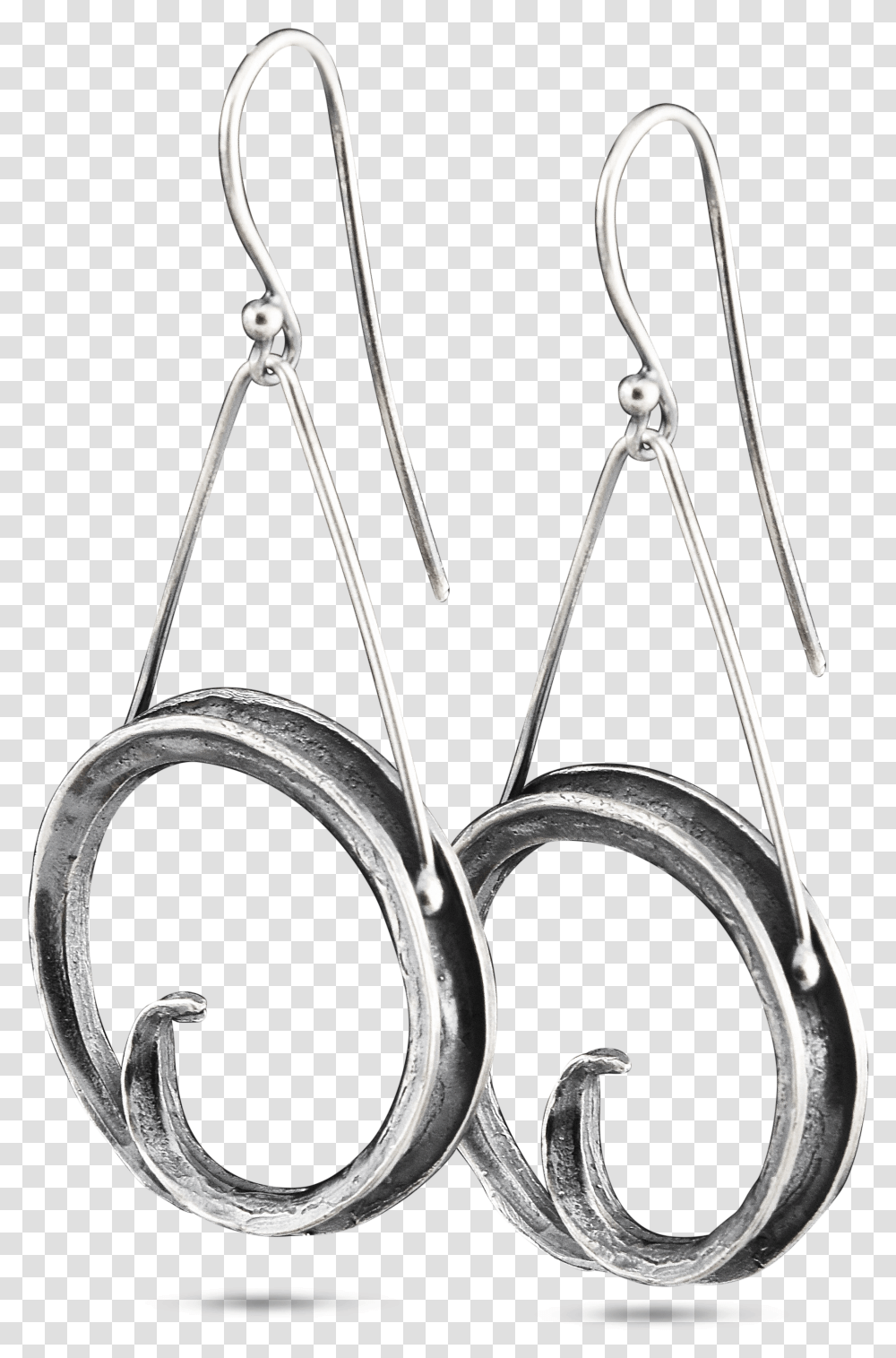 Earrings, Alphabet, Horseshoe, Brass Section Transparent Png