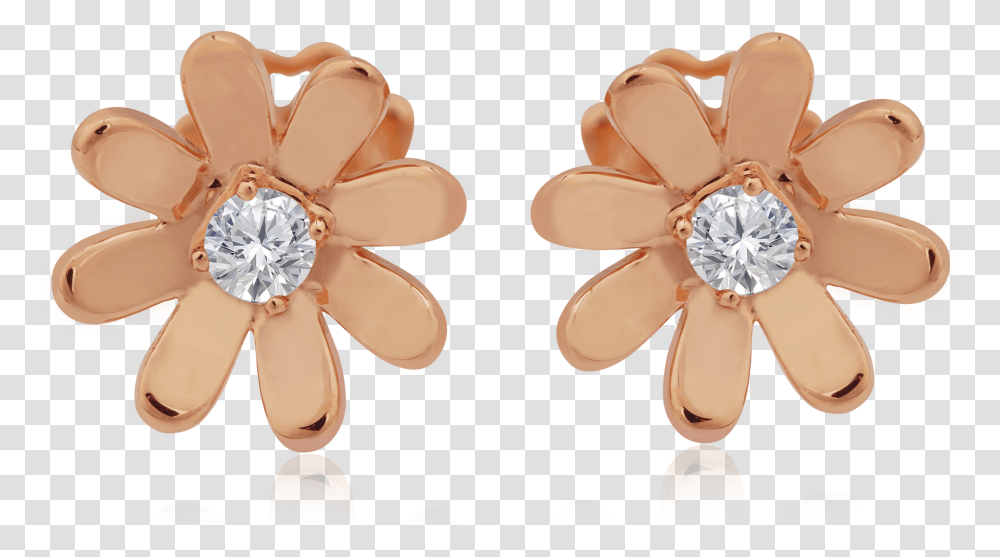 Earrings Tropical Flower 4er46 Loose Diamonds, Jewelry, Accessories, Accessory, Gemstone Transparent Png