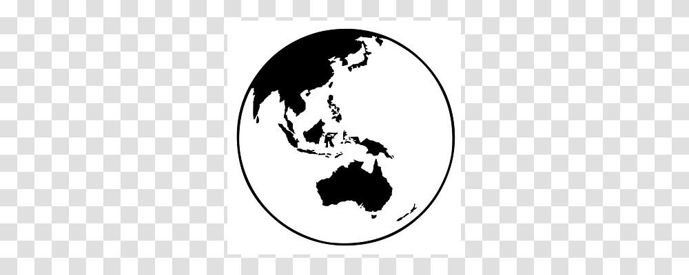 Earth Stencil, Astronomy, Outer Space Transparent Png