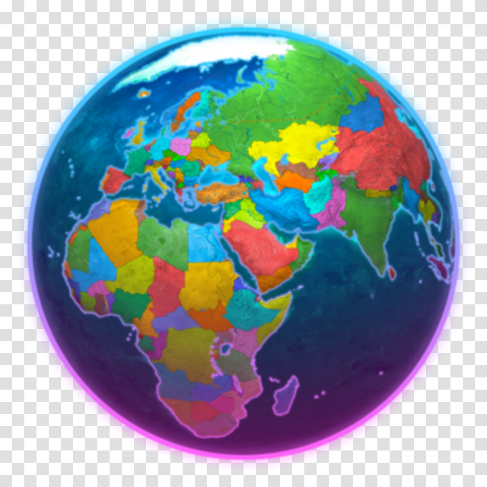 Earth 3d World Atlas, Outer Space, Astronomy, Universe, Planet Transparent Png