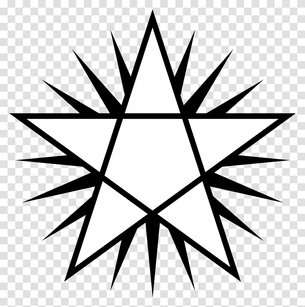Earth Air Fire Water Spirit Symbols Pentagram Air Water Fire Earth, Star Symbol, Lamp Transparent Png