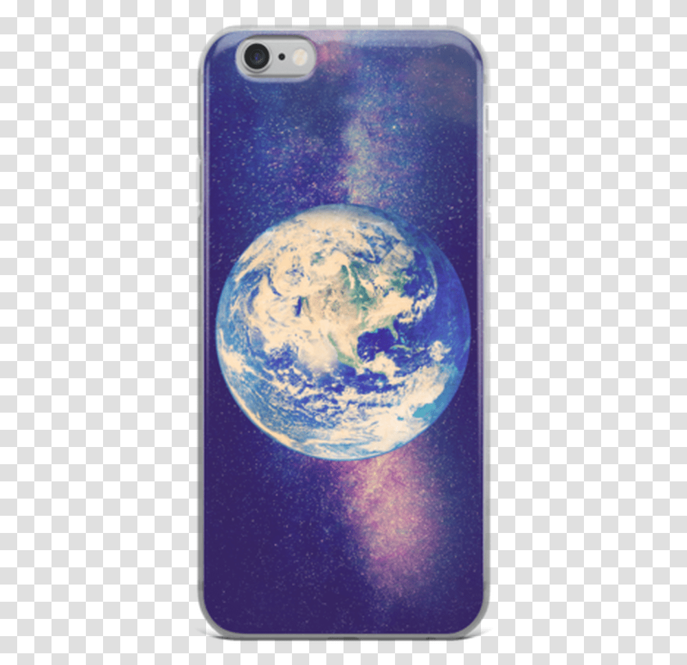 Earth And Galaxy Iphone Case For All Iphone Models Iphone, Mobile Phone, Electronics, Cell Phone, Outer Space Transparent Png