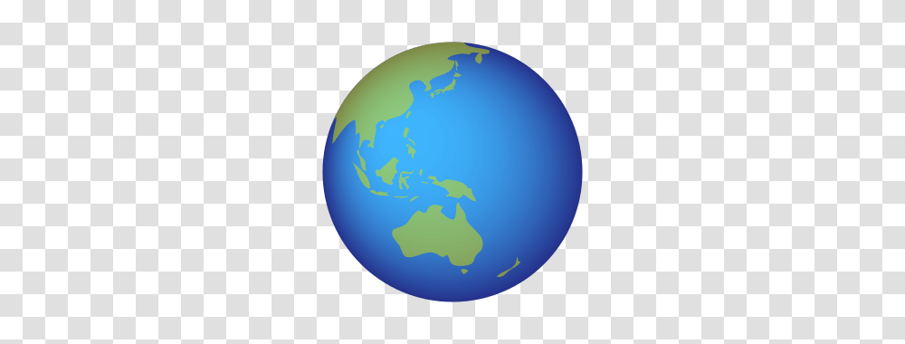 Earth Asia Emojidex, Outer Space, Astronomy, Universe, Planet Transparent Png