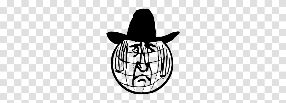 Earth Clip Art Download, Apparel, Cowboy Hat, Stencil Transparent Png