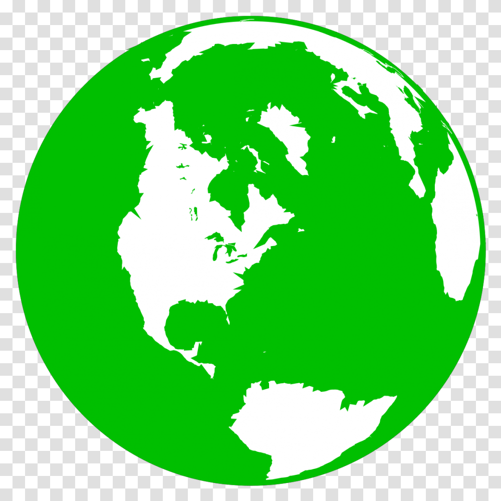 Earth Clipart For Kid Green And White Globe, Outer Space, Astronomy, Universe, Planet Transparent Png