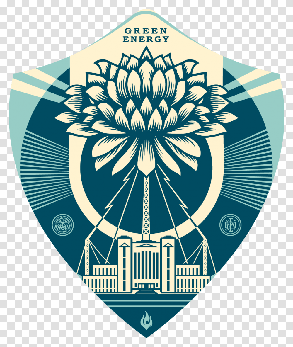Earth Crisis Shepard Fairey Art, Emblem, Logo, Trademark Transparent Png