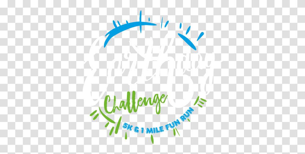 Earth Day Challenge Calligraphy, Text, Handwriting, Label Transparent Png