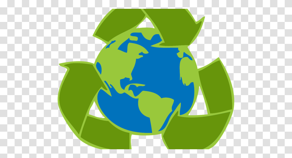 Earth Day Clipart Climate Change Awareness, Recycling Symbol, Green, Outer Space, Astronomy Transparent Png
