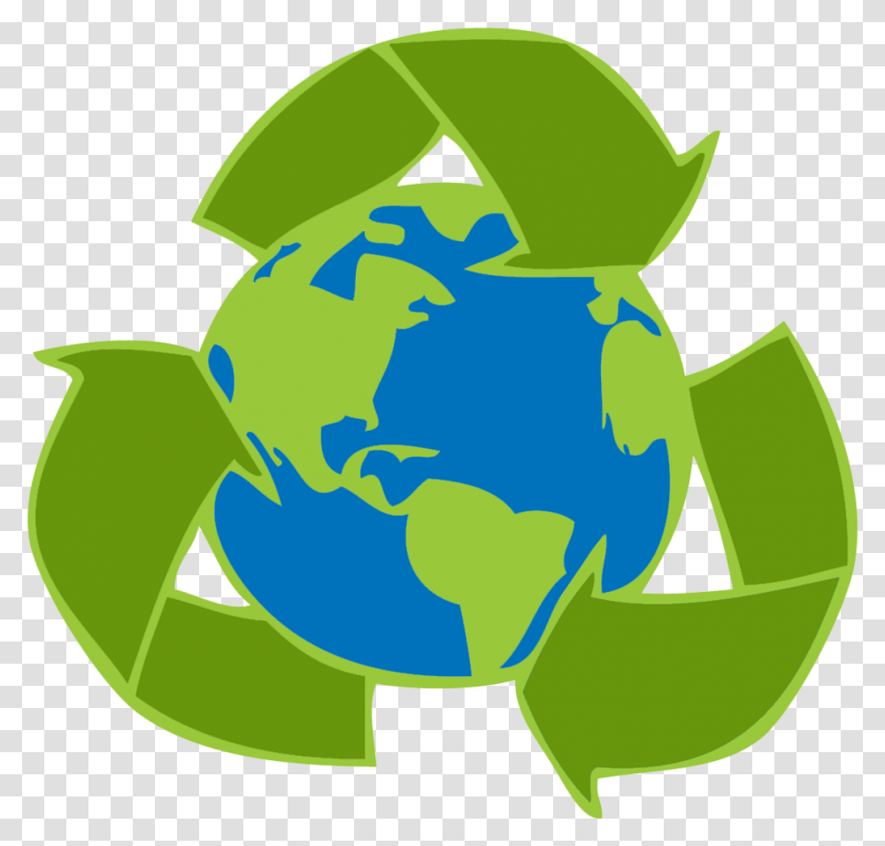 Earth Day Clipart, Green, Recycling Symbol Transparent Png