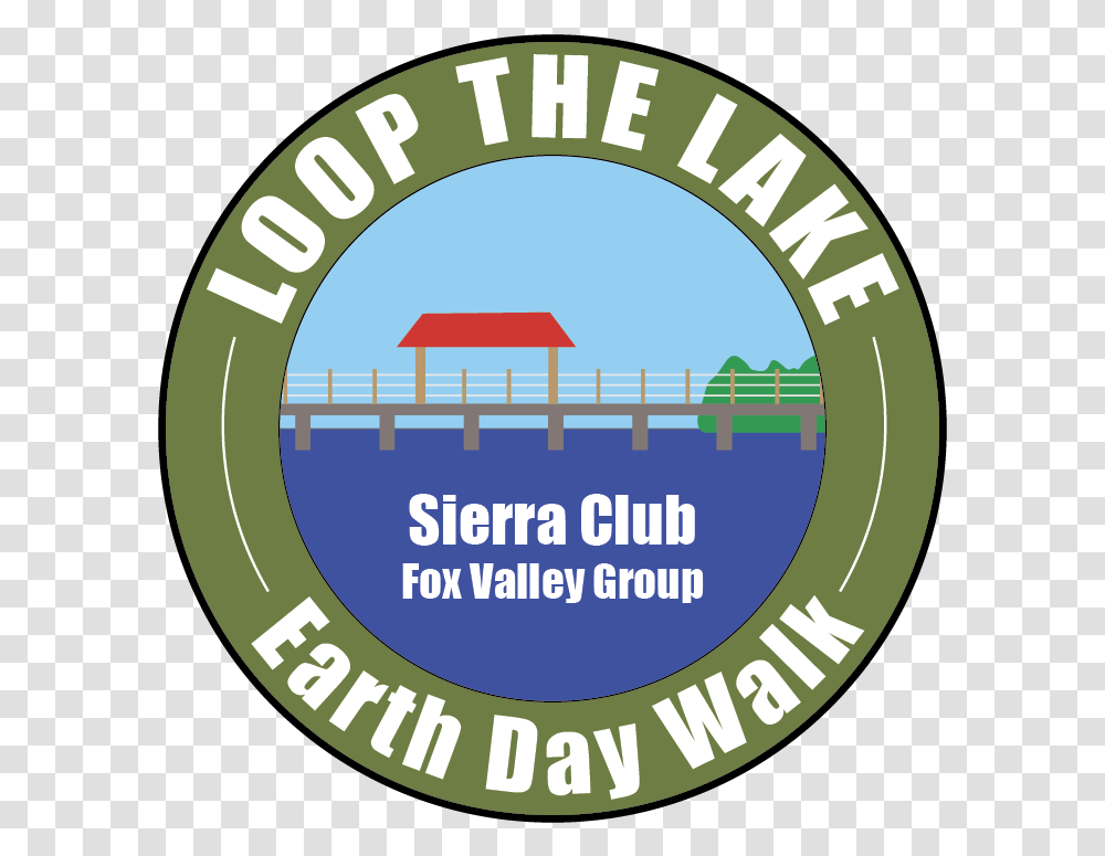 Earth Day Hike Walk Sierra Club Circle, Label, Text, Logo, Symbol Transparent Png