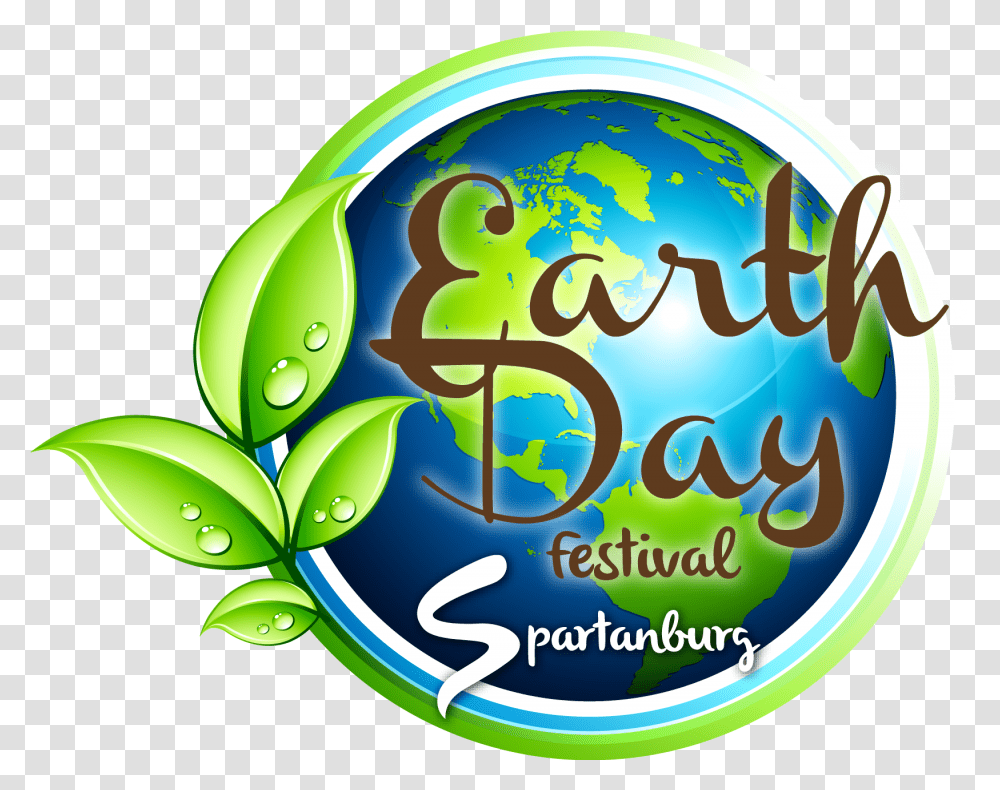 Earth Day, Label Transparent Png