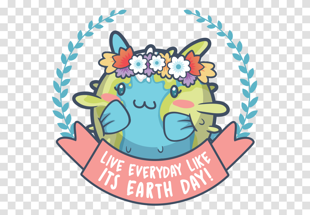 Earth Day, Logo, Trademark, Birthday Cake Transparent Png