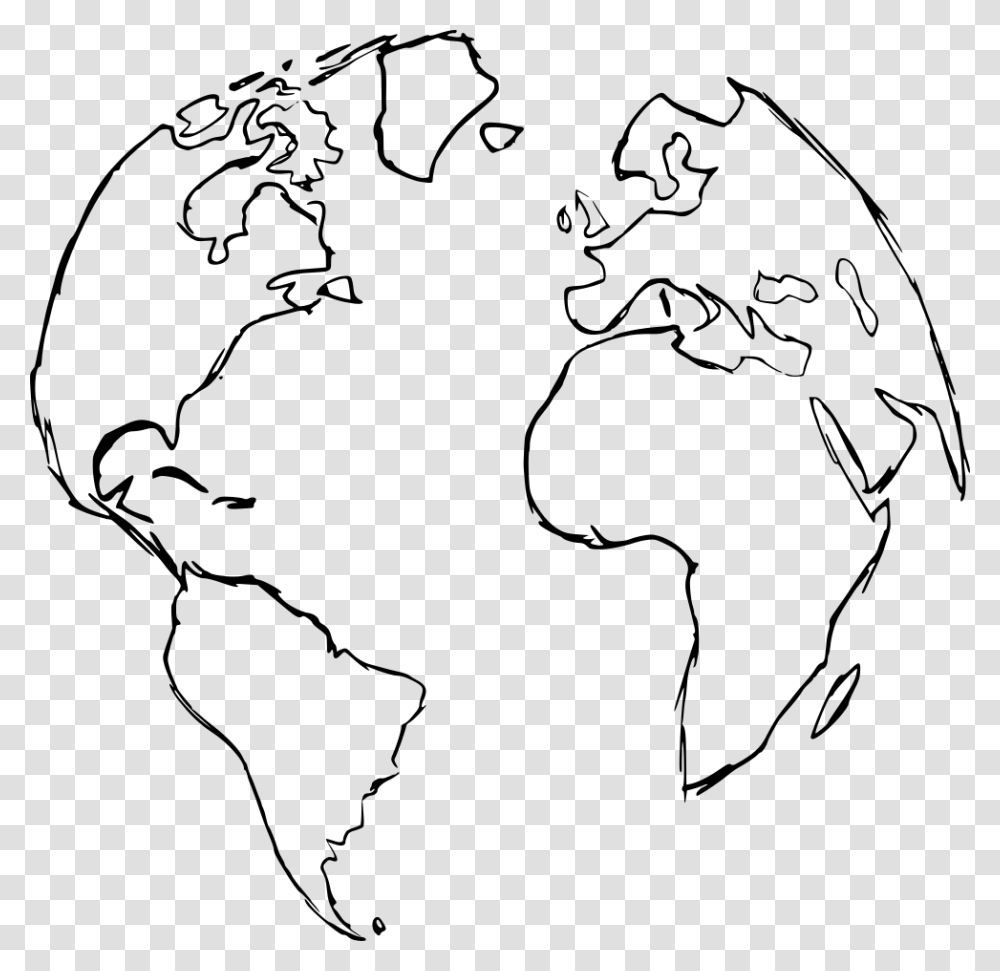 Earth Drawing Doodle 2 Line Art, Gray, World Of Warcraft Transparent Png
