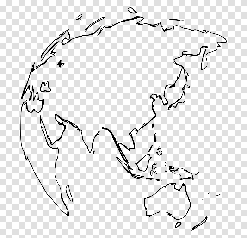 Earth Drawing Doodle 3 Line Art, Gray, World Of Warcraft Transparent Png