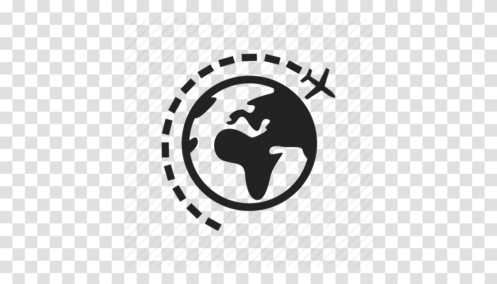 Earth Find Flight Fly Globe Map Travel Icon Icon Search Engine, Machine, Clock Tower, Architecture, Building Transparent Png