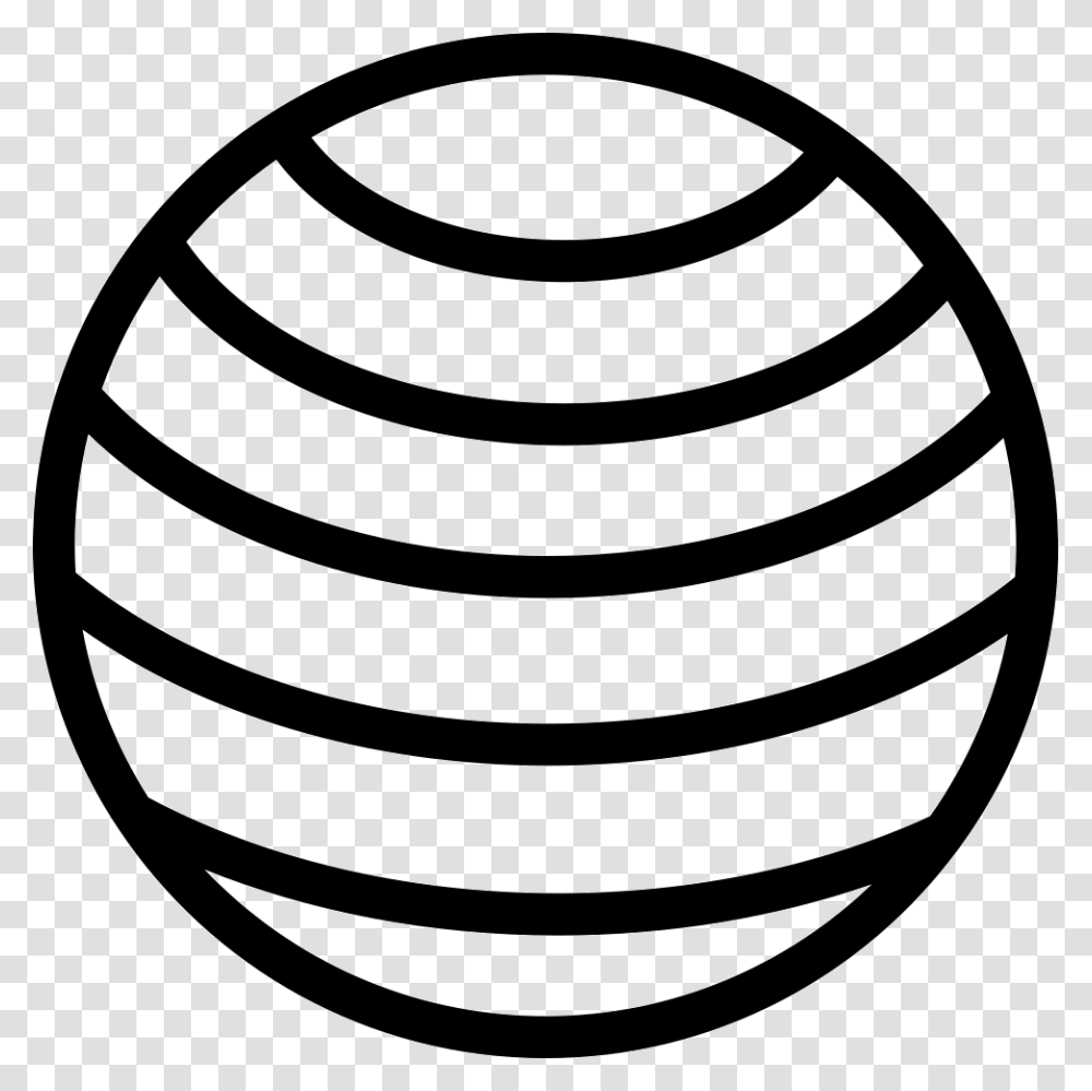 Earth Globe With Horizontal Lines Pattern Icon Free, Egg, Food, Rug, Easter Egg Transparent Png
