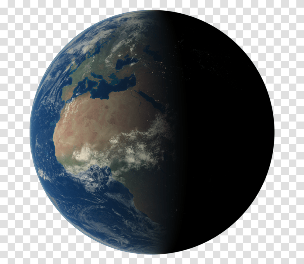 Earth Hd, Moon, Outer Space, Night, Astronomy Transparent Png