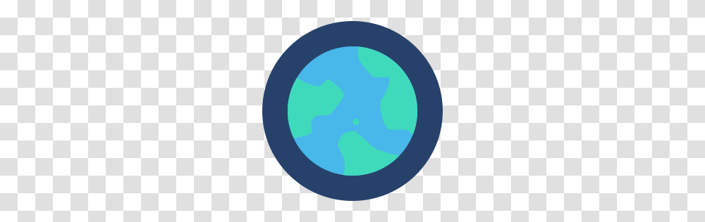 Earth Icon Flat, Sphere, Astronomy, Outer Space, Planet Transparent Png