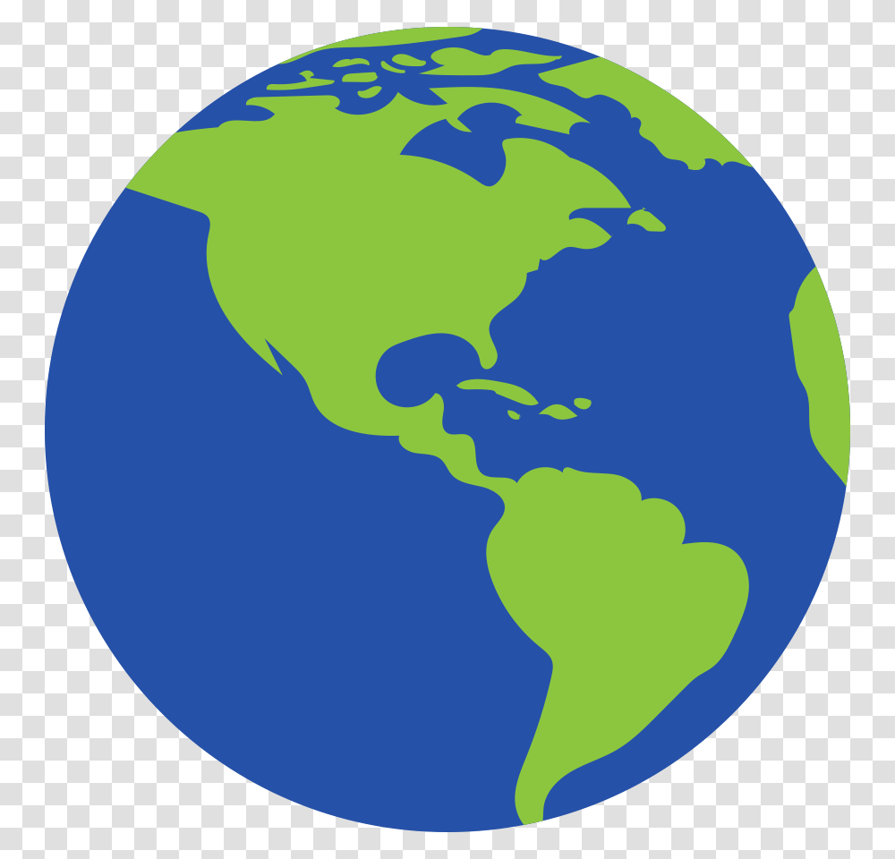 Earth Icon United States Earth Cartoon, Outer Space, Astronomy, Universe, Planet Transparent Png