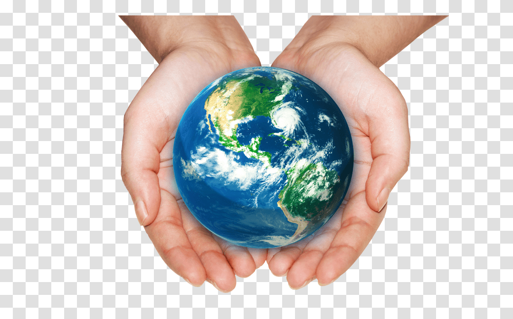 Earth In Hands White Background, Person, Human, Outer Space, Astronomy Transparent Png
