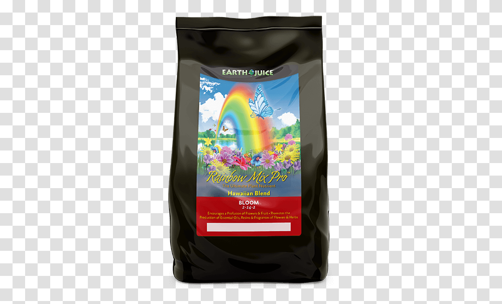 Earth Juice Rainbow Mix Pro Bloom Bag Image Kitten, Poster, Advertisement, Flyer, Paper Transparent Png