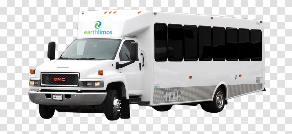Earth Limos Of Las Vegas 22 Passenger Limo Coach Commercial Vehicle, Transportation, Van, Bus, Minibus Transparent Png
