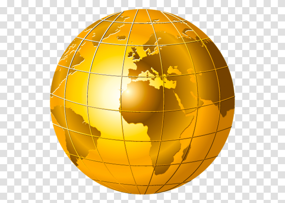 Earth Logo Gold Globe, Outer Space, Astronomy, Universe, Planet Transparent Png