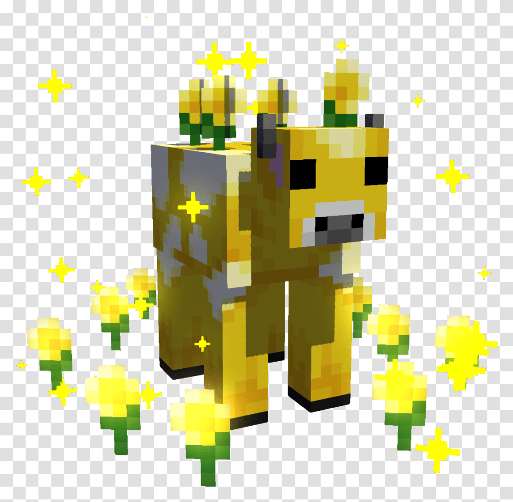 Earth Mobs Mod 1144 Adds Content From Minecraft's Spinoff Minecraft Flower Cow Plush, Super Mario, Pac Man Transparent Png