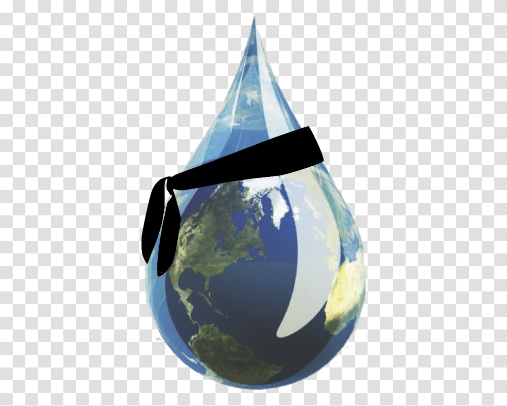 Earth Ninja Waterdrop Water Droplet, Outer Space, Astronomy, Universe, Planet Transparent Png