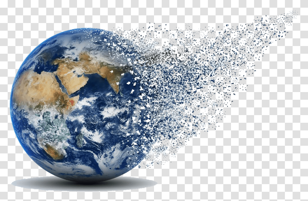 Earth No Background Play Earth Disintegrating, Outer Space, Astronomy, Universe, Planet Transparent Png