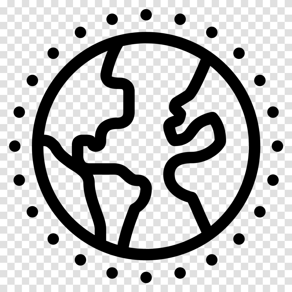 Earth Planet Icon Vector Thermostat, Gray, World Of Warcraft Transparent Png