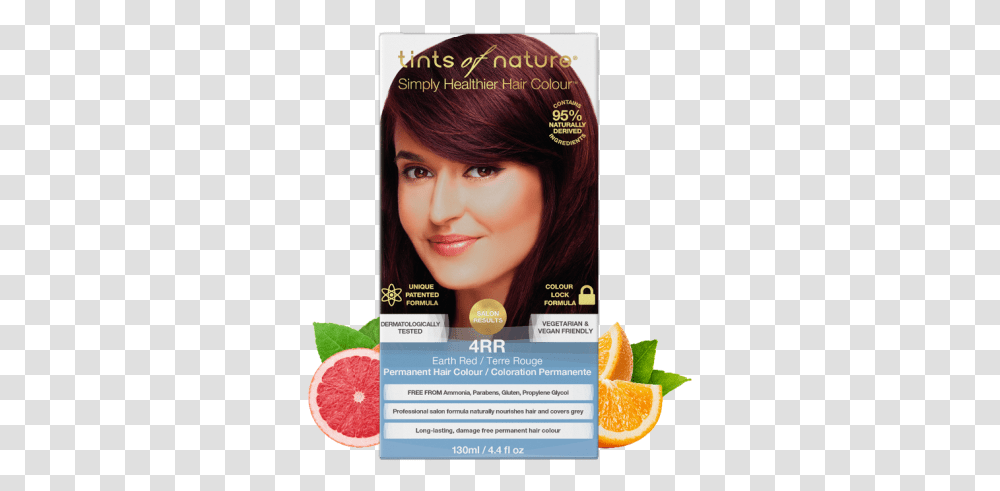 Earth Red Permanent Hair Dye Free Medium Brown Hair, Citrus Fruit, Plant, Food, Grapefruit Transparent Png