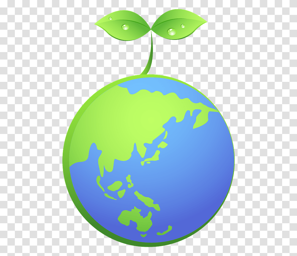 Earth Sprout Ecology Clipart Earth, Outer Space, Astronomy, Universe, Planet Transparent Png