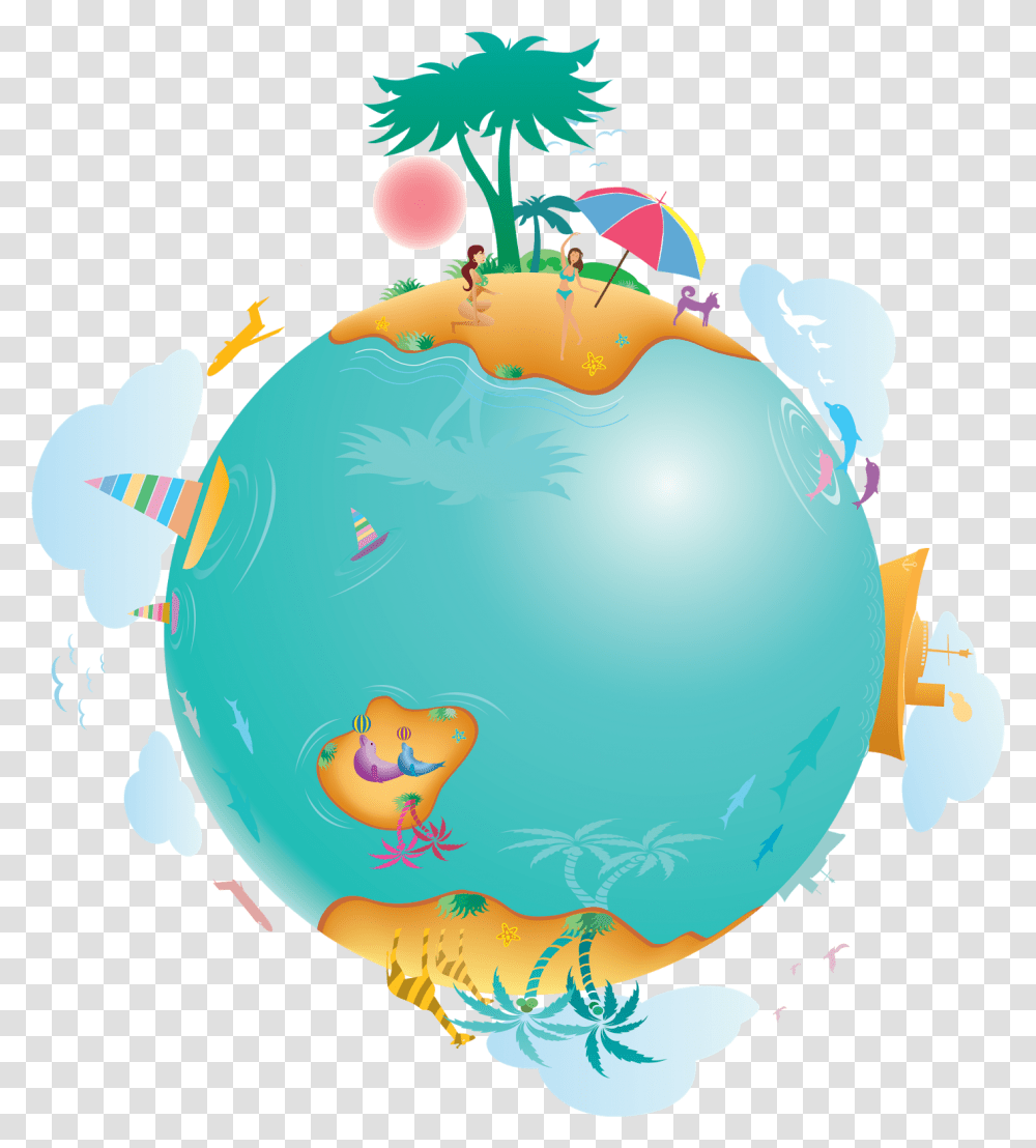 Earth Vector Download Earth And Life Background, Sphere, Birthday Cake, Dessert, Food Transparent Png