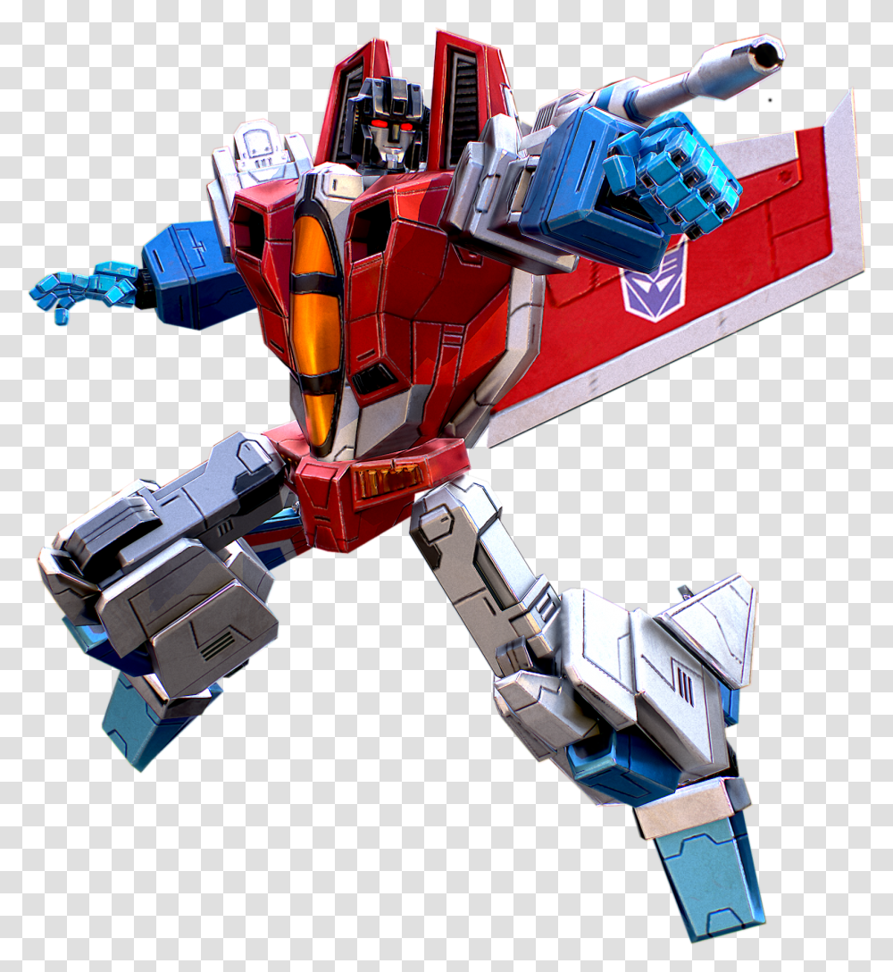 Earth Wars Transformers Earth Wars Starscream, Toy, Robot Transparent Png