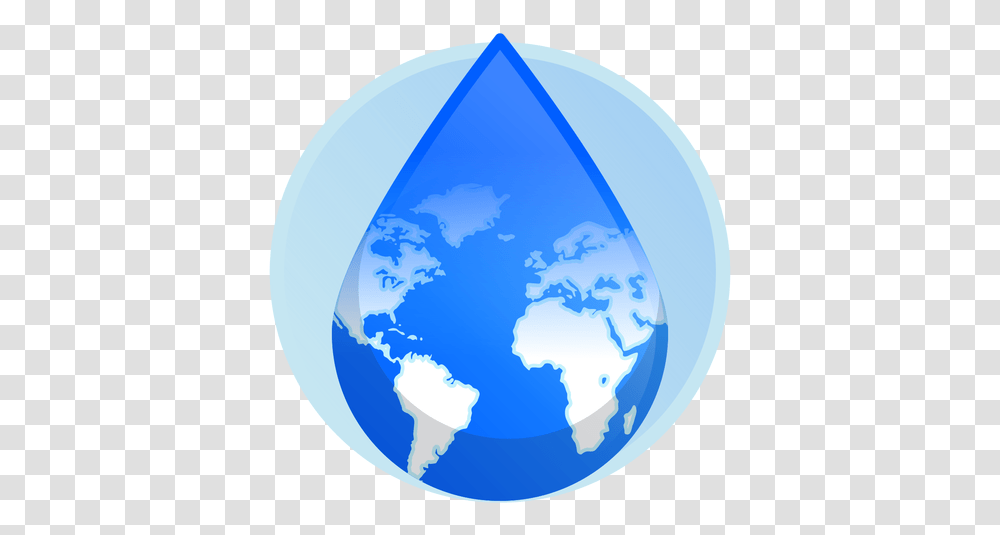 Earth Water Drop Icon Bermuda Triangle On A World Map, Outer Space, Astronomy, Universe, Planet Transparent Png