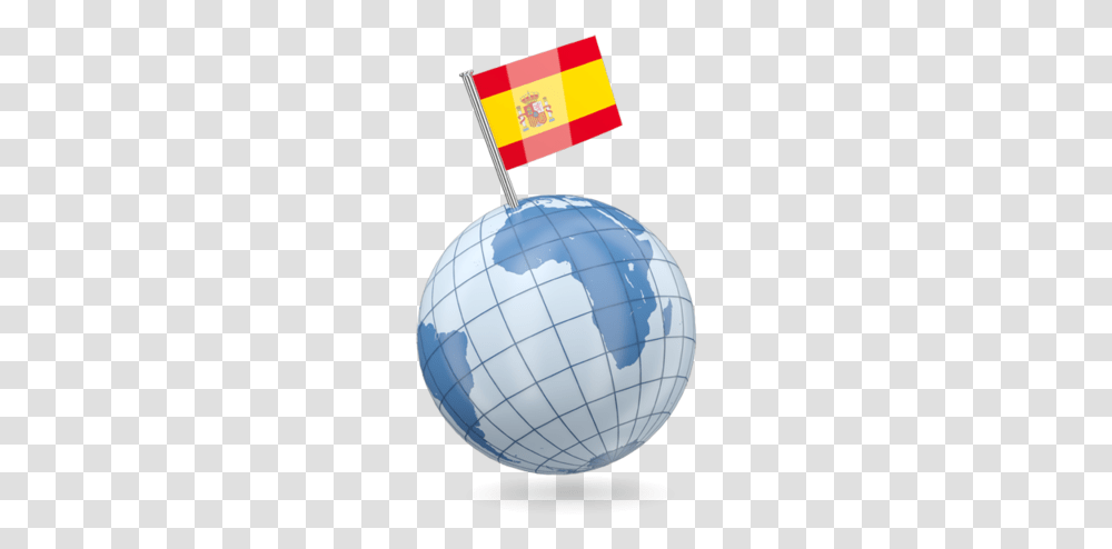 Earth With Flag Pin, Outer Space, Astronomy, Universe, Planet Transparent Png