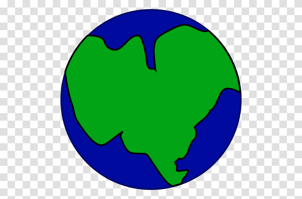 Earth With One Continent Clip Art, Outer Space, Astronomy, Recycling Symbol Transparent Png
