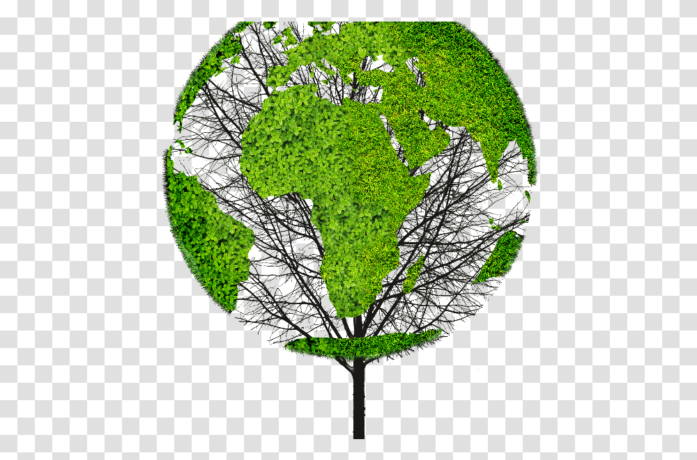 Earth World Map Green Tree Object For Photoshop Objects For Photoshop, Outer Space, Astronomy, Universe, Planet Transparent Png