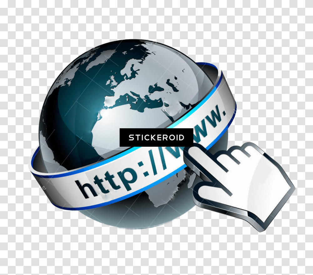 Earth World Wide Web, Helmet, Outer Space, Astronomy Transparent Png