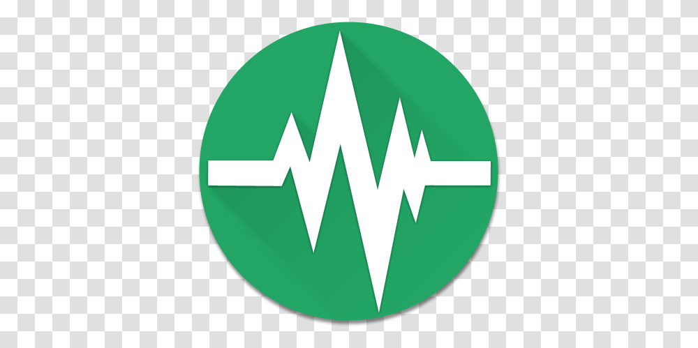 Earthquake App For Windows 10 Vertical, Symbol, Logo, Trademark, Recycling Symbol Transparent Png