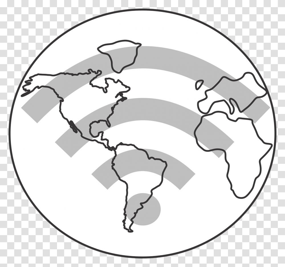 Earthworld Mapworldmapconnected Worldcontinentsicon Connected World Icon, Sphere, Astronomy, Outer Space, Planet Transparent Png