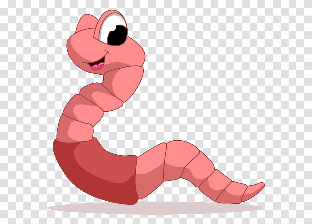 Earthworm Worm Earthworm Cartoon, Animal, Invertebrate, Person, Human Transparent Png