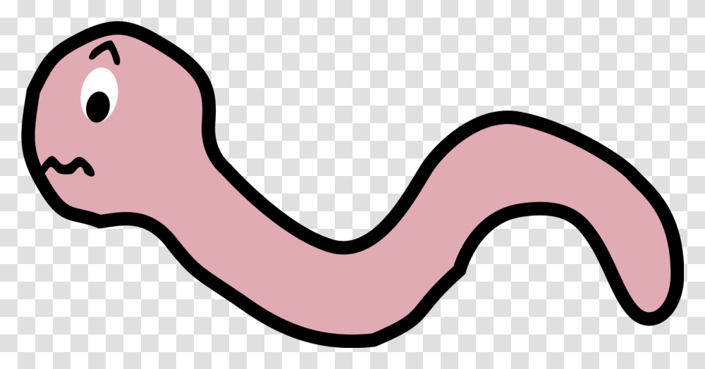 Earthworms Cartoon Annelid Comics, Label, Animal, Invertebrate Transparent Png