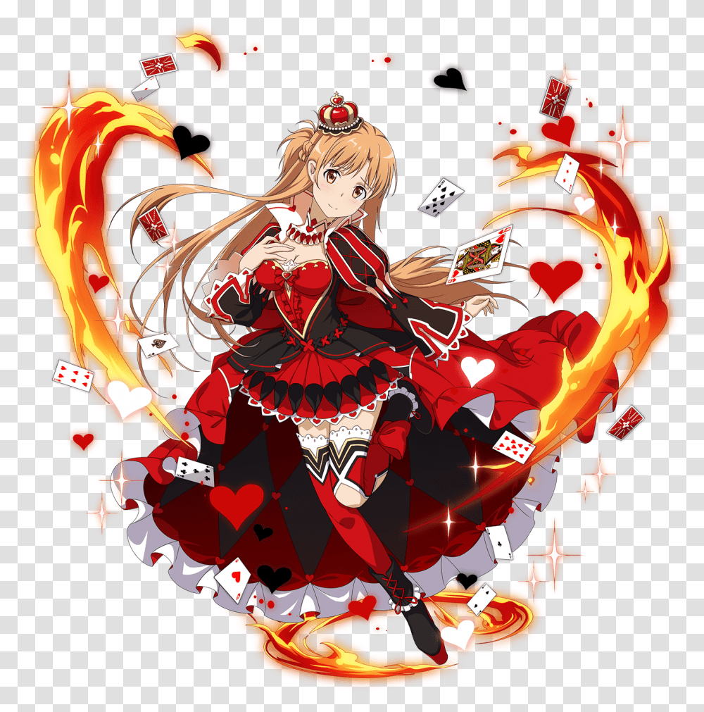 Earverpng 15001500 Sword Art Online Kirito Queen Of Hearts Asuna, Graphics, Birthday Cake, Dance, Performer Transparent Png