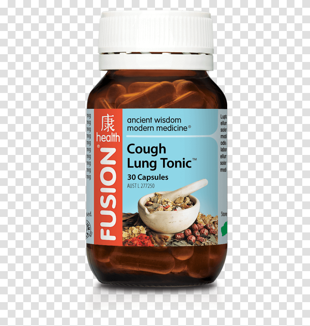 Ease Coughing With Cough Lung Tonic Fusion Health Glucosamine Advanced Repair, Ice Cream, Dessert, Food, Plant Transparent Png