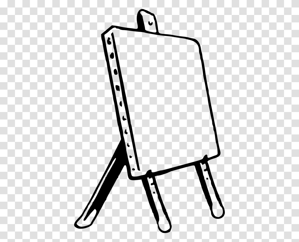 Easel Art Painting Drawing, Gray, World Of Warcraft Transparent Png