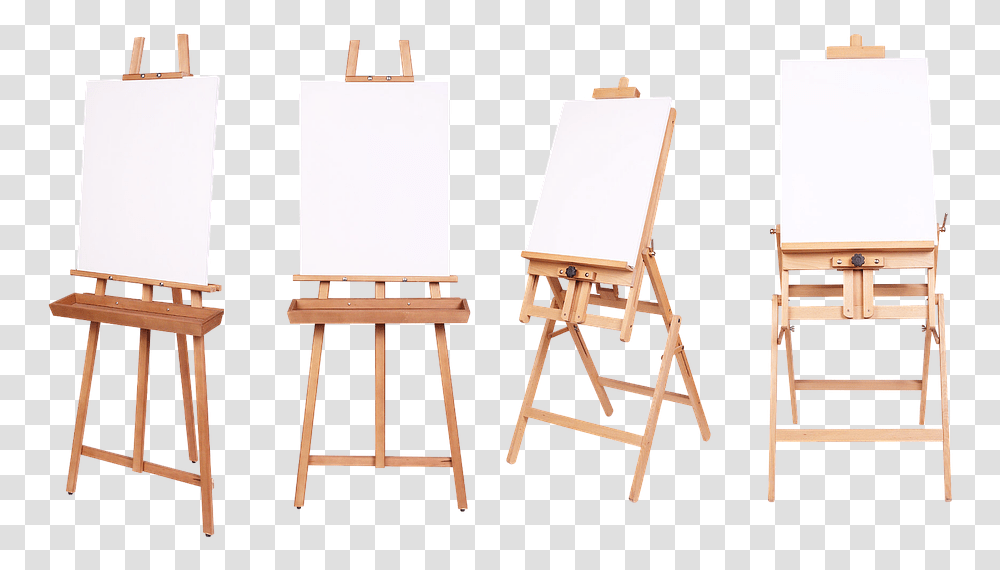 Easel Machine The Identity Of The Artist Tool Folding Chair, Furniture, Canvas, White Board, Word Transparent Png